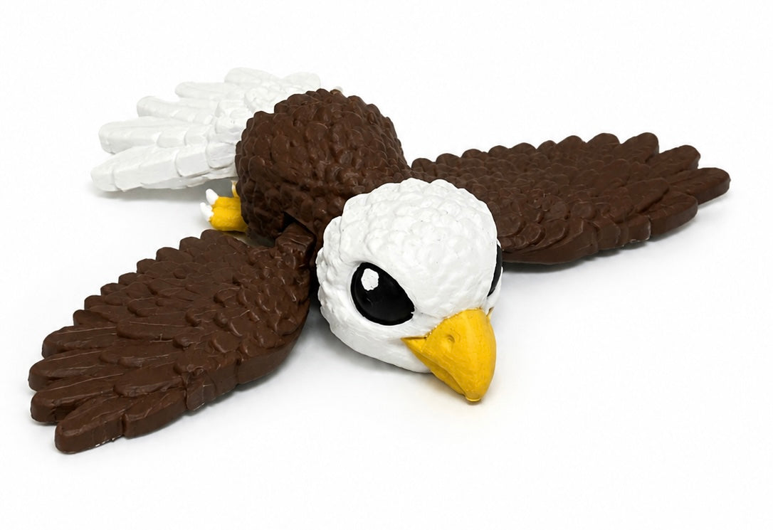 Liberty the Eagle - Flexi Friend | 3D Printed Articulated Eagle