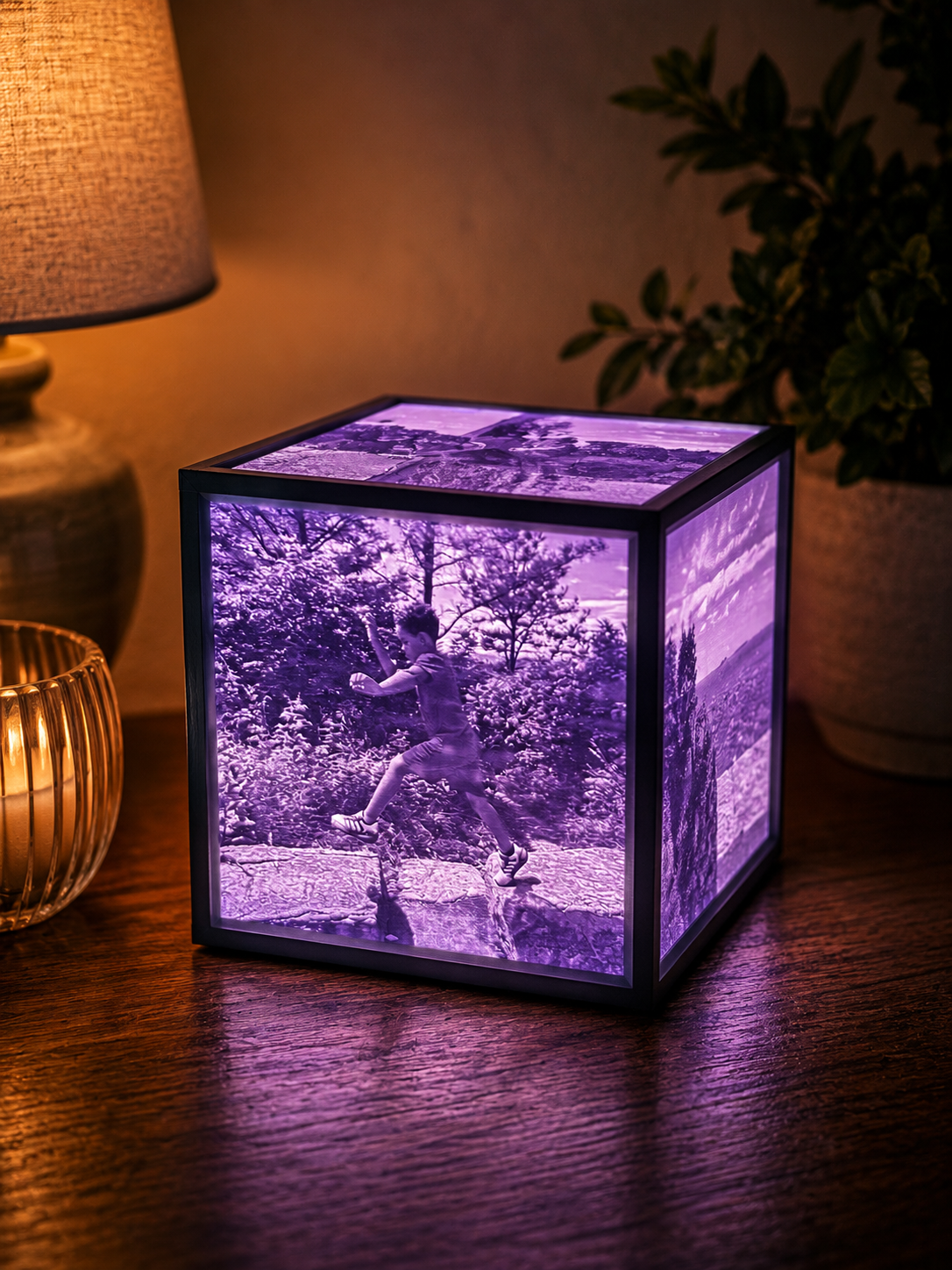 Custom Lithophane LED Memory Box | Personalized Photo Keepsake