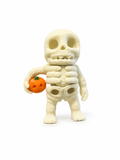 Pumpkin Pal Skeleton Flexi Fidget Pack - Halloween Party Favor