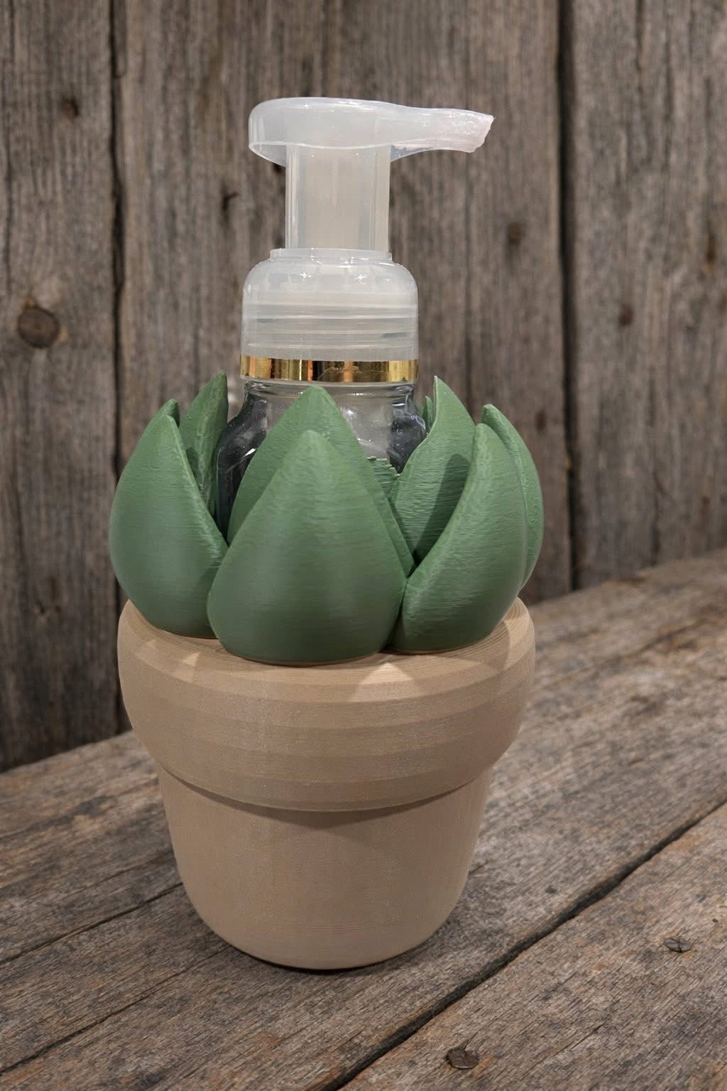 Succulent Bloom Soap Holder for Bath &amp; Body Works® Foaming Soap