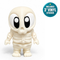 Skelly the Skeleton - Mini Mate | 3D Printed Articulated Skeleton + Matching 3" Vinyl Sticker